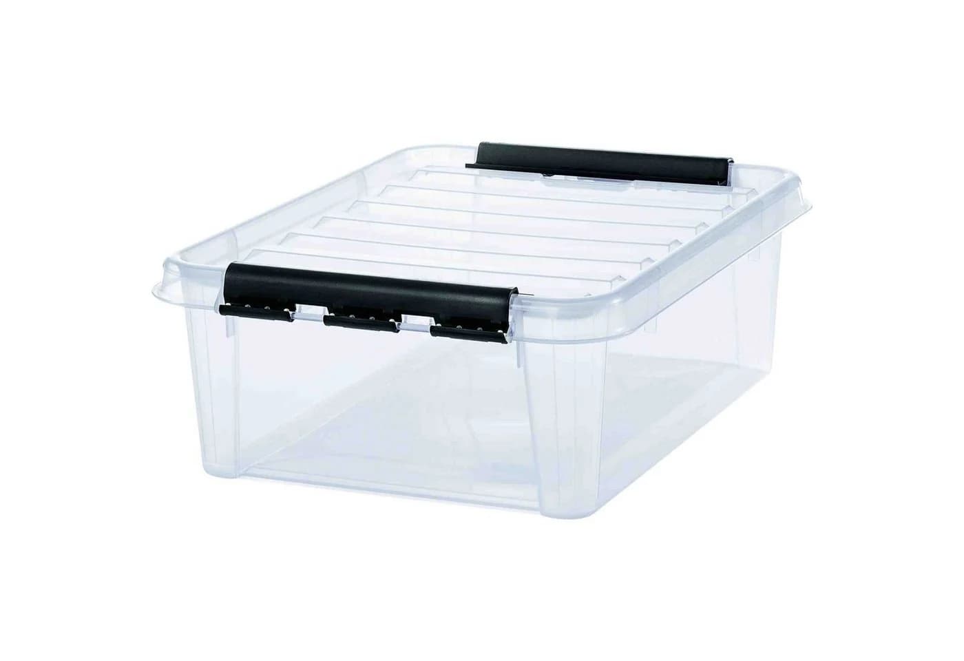 Orthex Aufbewahrungsbox Hobby Box 24l transparent mit Deckel stapelbar