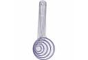 GastroMax Messlöffel-Set 5-teilig Transparent Kunststoff Bild 2