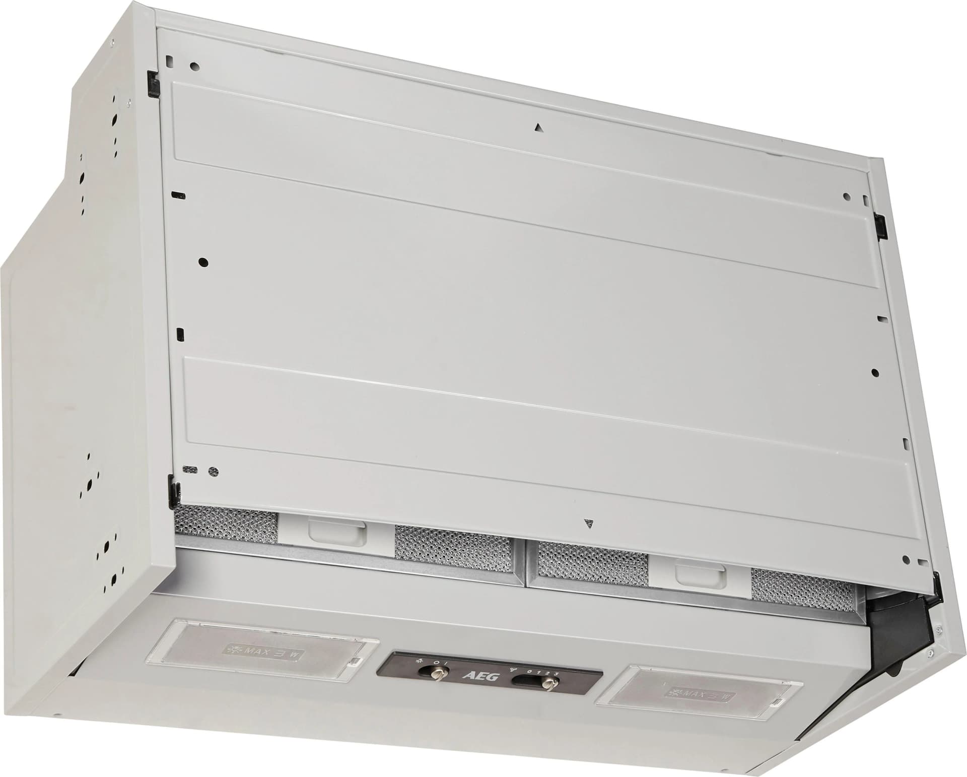 AEG Zwischenbauhaube DEB2631S Silber LED-Beleuchtung