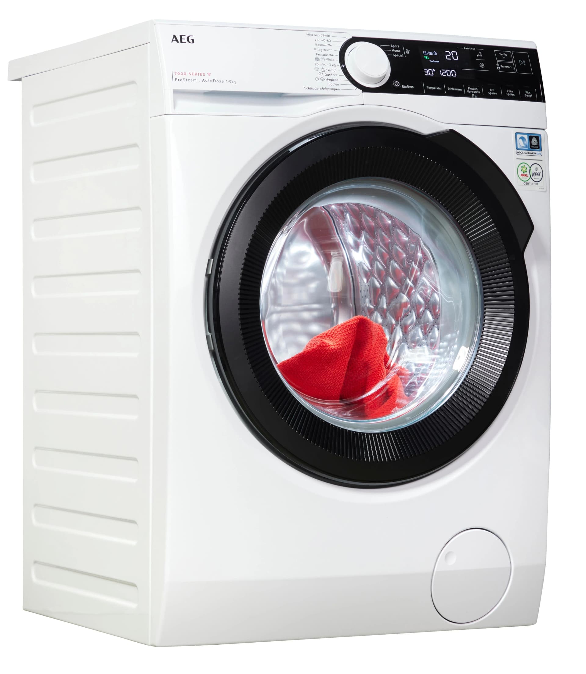 AEG Waschmaschine LR7D70490 AutoDose Weiß
