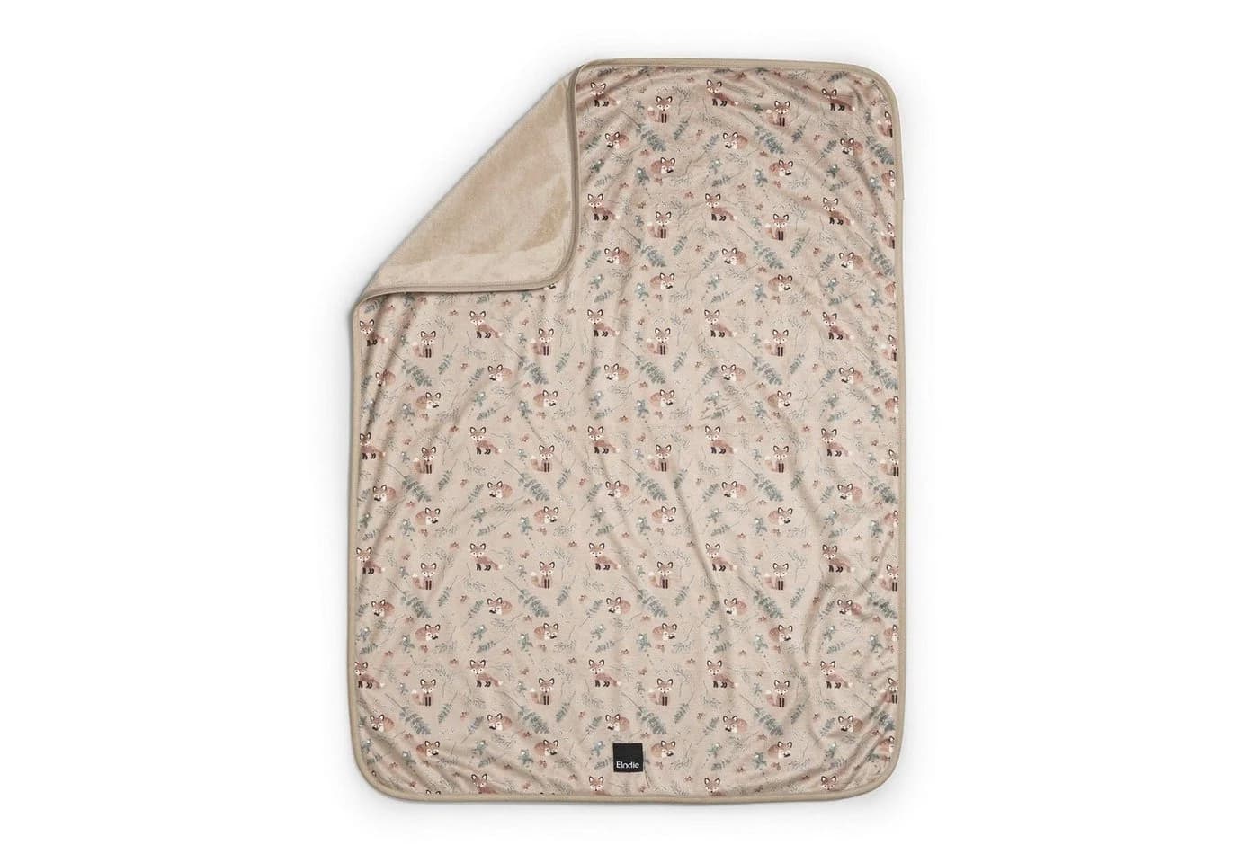 Elodie Kinderdecke Pearl Velvet Nordic Woodland Beige/Braun - Bild 2