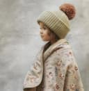 Elodie Kinderdecke Pearl Velvet Nordic Woodland Beige/Braun Bild 4