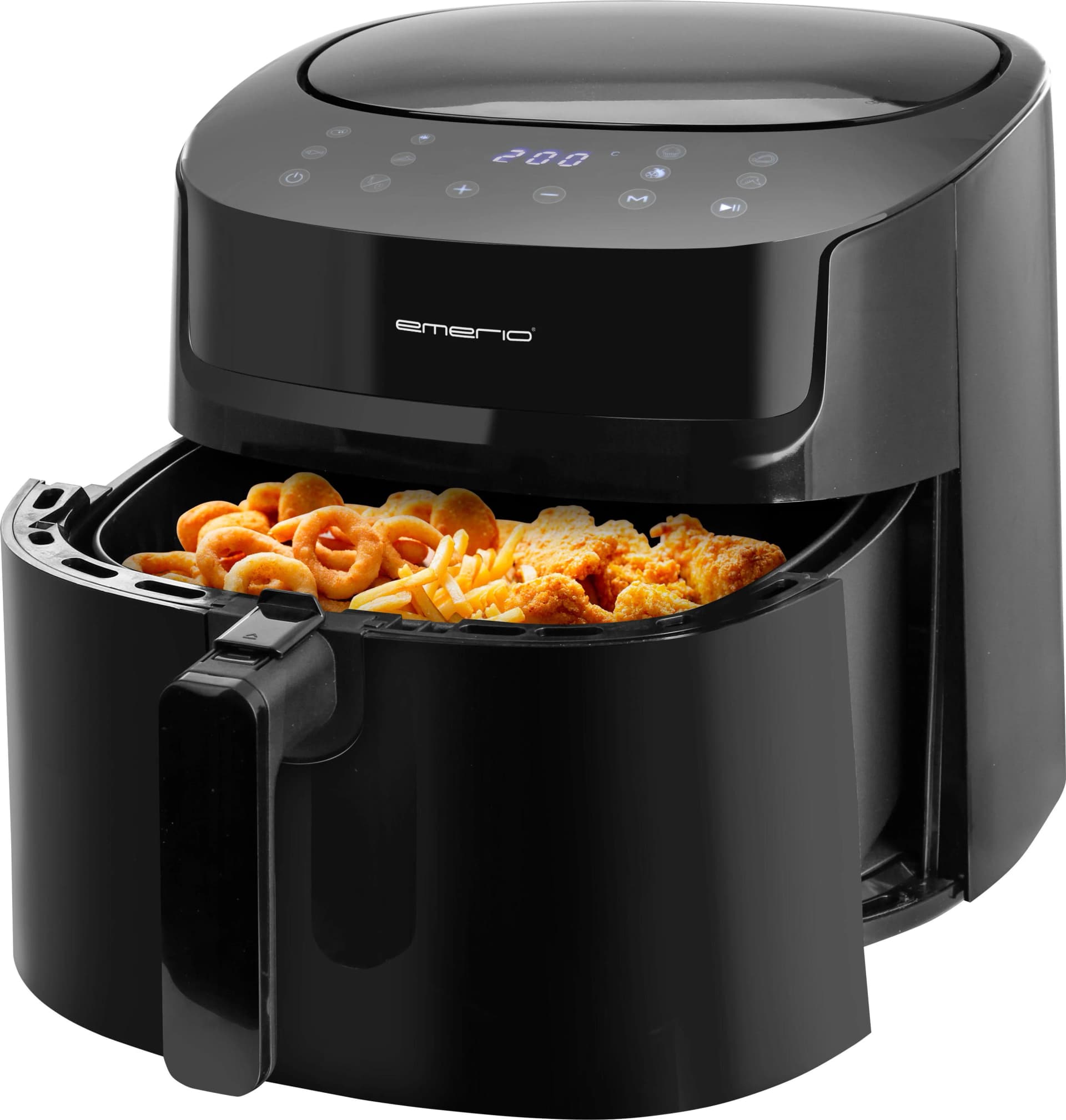 Emerio Heißluftfritteuse AF-129622.1 Schwarz 7,2L