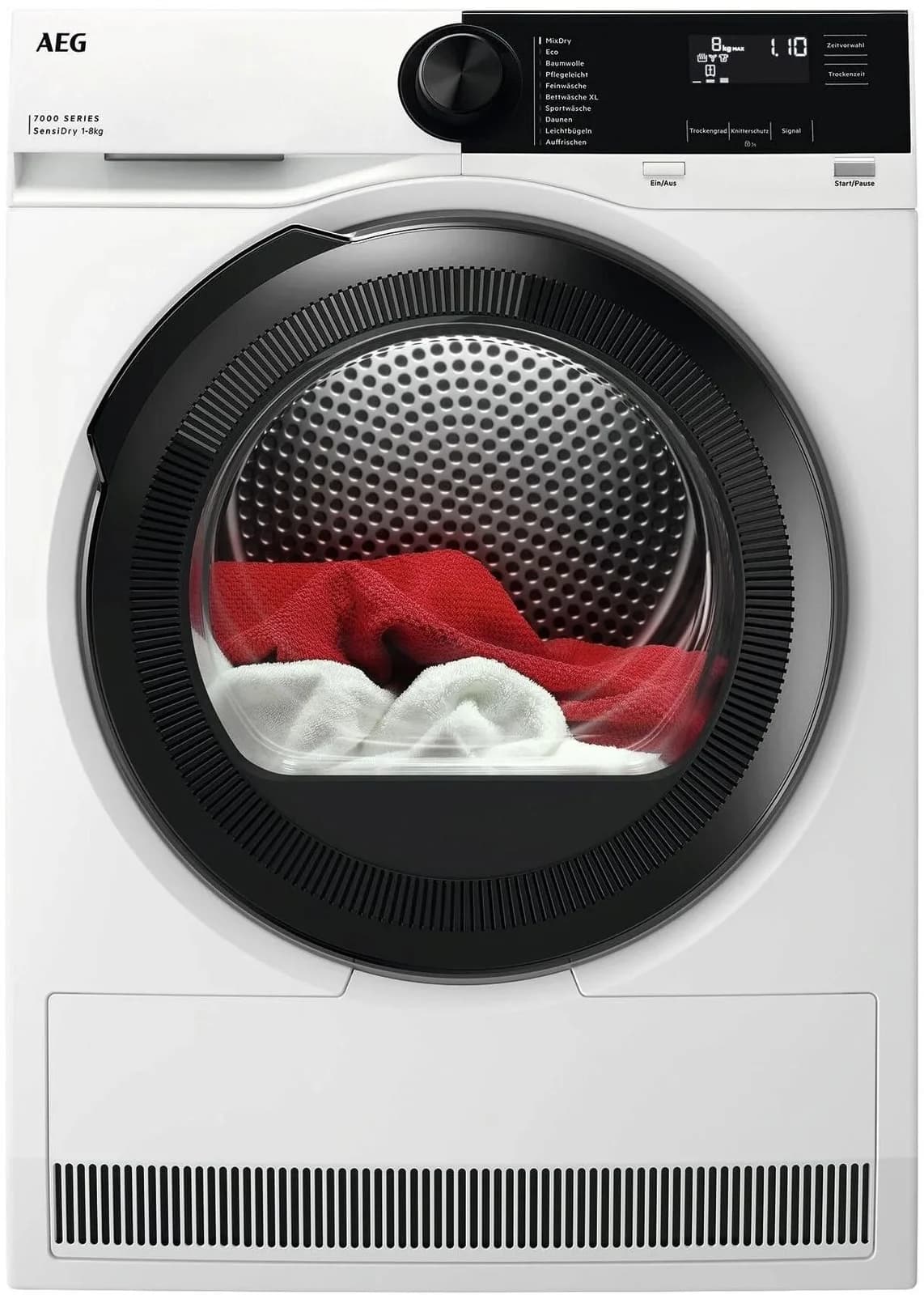 AEG Wärmepumpentrockner TR7TC86 SensiDry Weiß