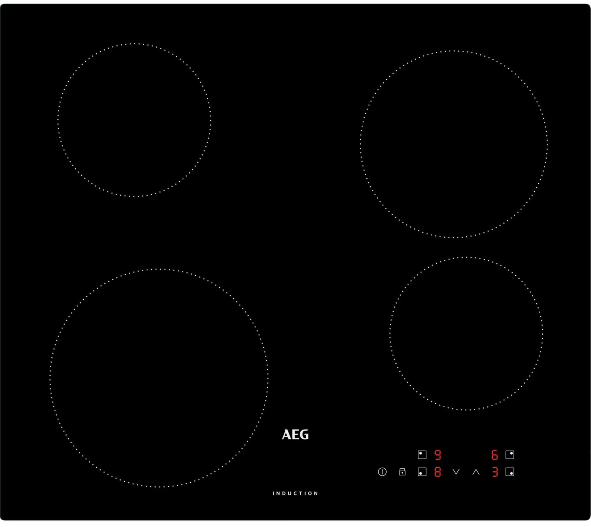 AEG Induktions-Kochfeld IB6420ACB Schwarz TouchControl