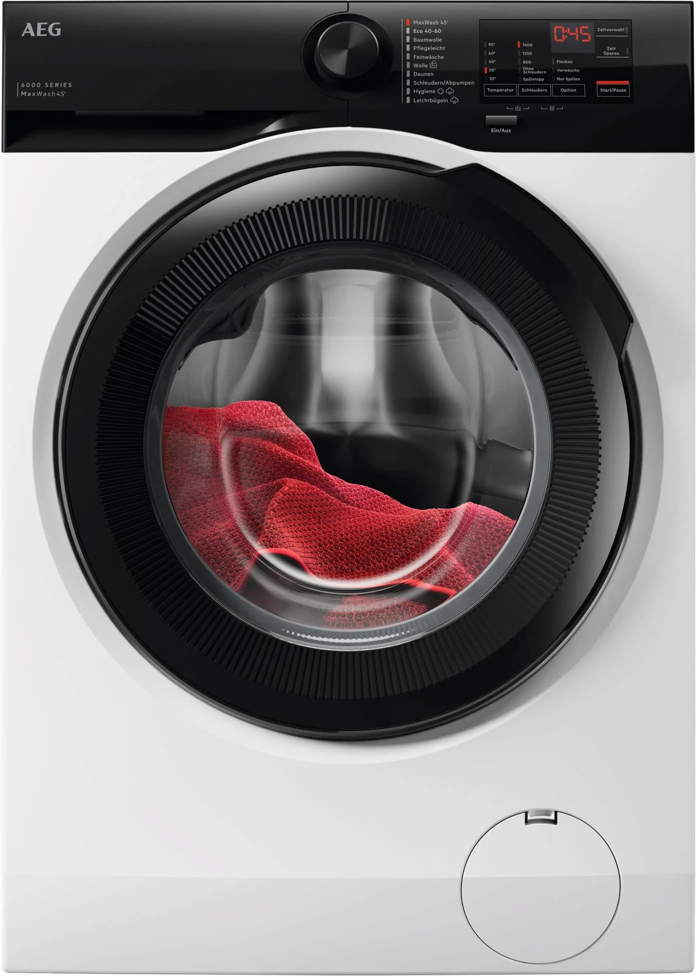 AEG Waschmaschine LR6A5E480 Frontlader 8 kg 1400 U/min