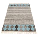 Carpet Avenue Kelim Teppich Modern Blau/Türkis/Braun Bild 3