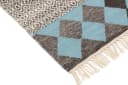 Carpet Avenue Kelim Teppich Modern Blau/Türkis/Braun Bild 5