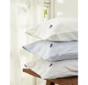 Lexington Kopfkissenbezug Pin Point White 80x80 cm Baumwolle Bild 1