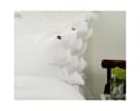 Lexington Kopfkissenbezug Pin Point White 80x80 cm Baumwolle Bild 3