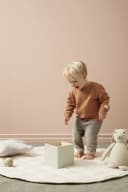 Kids Concept Spielteppich rund Off-White 98 cm Bild 3