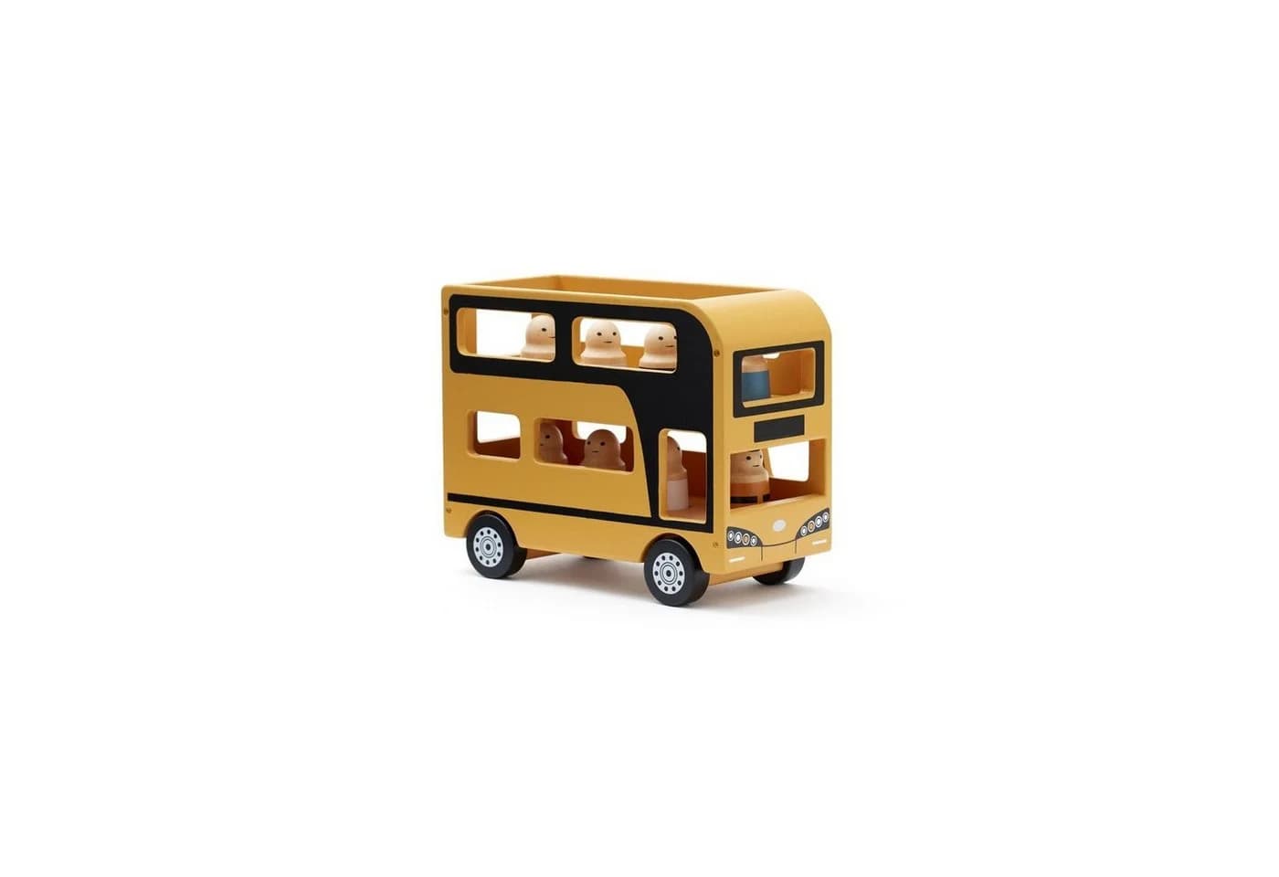 Kids Concept Doppeldeckerbus Aiden Holz Spielzeug-Auto - Bild 2
