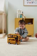 Kids Concept Doppeldeckerbus Aiden Holz Spielzeug-Auto Bild 5