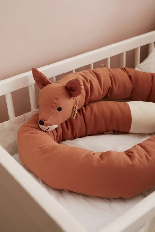 Kids Concept Nestchenschlange Kuscheltier Stoffschlange Ed Edvin Braun - Bild 5