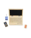 Kids Concept Lernspielzeug Laptop Kids Hub Holz Bild 2