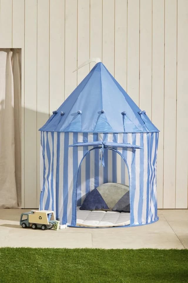 Kids Concept Spielzelt Streifen Blau - Bild 3