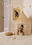 Kids Concept Spielzelt Karo gelb Bild 1