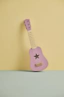 Kids Concept Spielzeug-Gitarre Rosa 6 Saiten Holz Bild 3