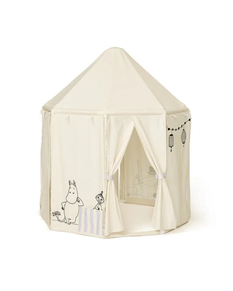 Kids Concept Spielzelt Mumin Weiß Schwarz Baumwolle - Bild 2