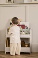 Kids Concept Kinderregal Star Grau mit Senfgelben Details Bild 5