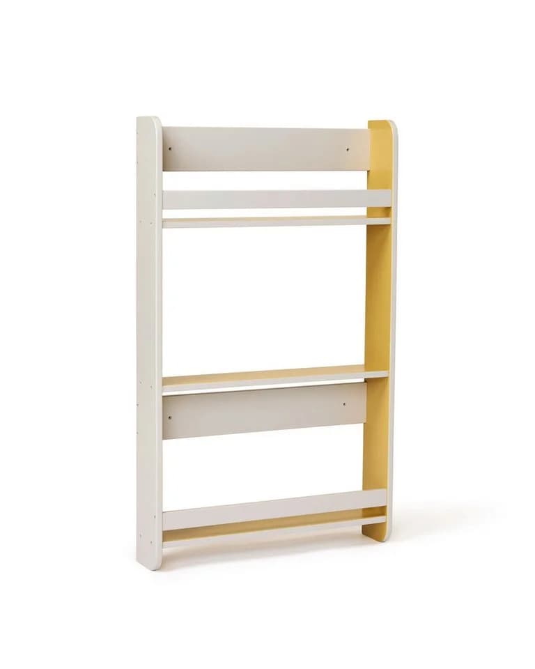 Kids Concept Bücherregal Star grau mit gelber Innenwand - Bild 2