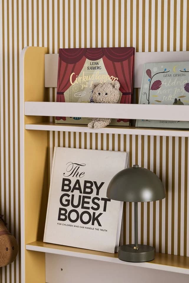 Kids Concept Bücherregal Star grau mit gelber Innenwand - Bild 5