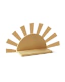 Kids Concept Wandregal Sonne Star gelb mit Aufklebern Bild 2
