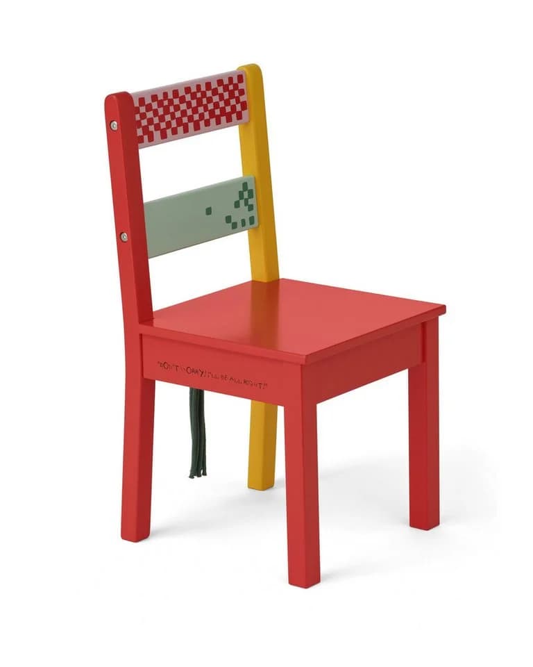 Kids Concept Kinderstuhl Pippi Langstrumpf Rot - Bild 2