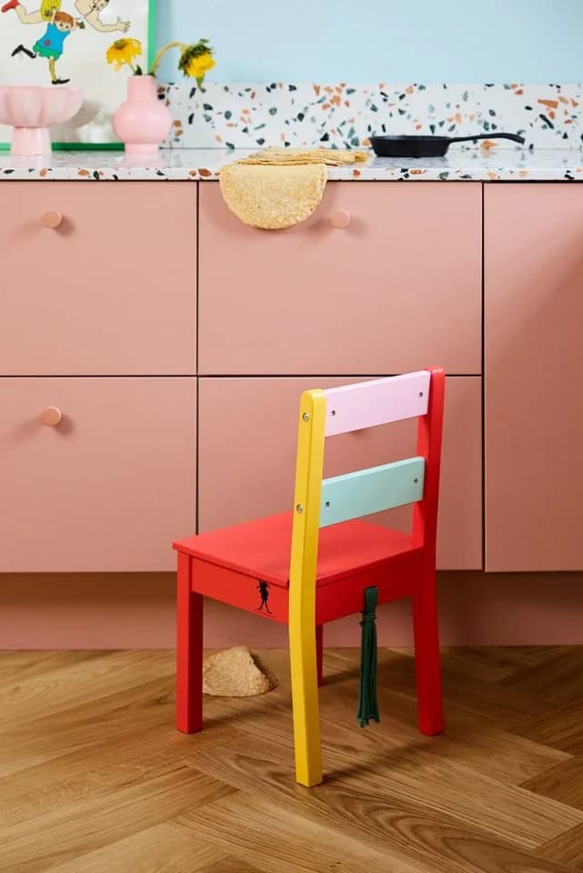 Kids Concept Kinderstuhl Pippi Langstrumpf Rot - Bild 5