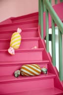 Kids Concept Dekokissen Bonbon-Kissen rosa Pippi Langstrumpf Bild 3