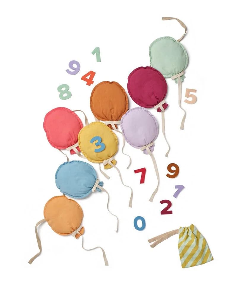 Kids Concept Wimpelkette Girlande Ballons 300x4x18cm - Bild 2