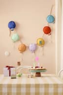 Kids Concept Wimpelkette Girlande Ballons 300x4x18cm Bild 3