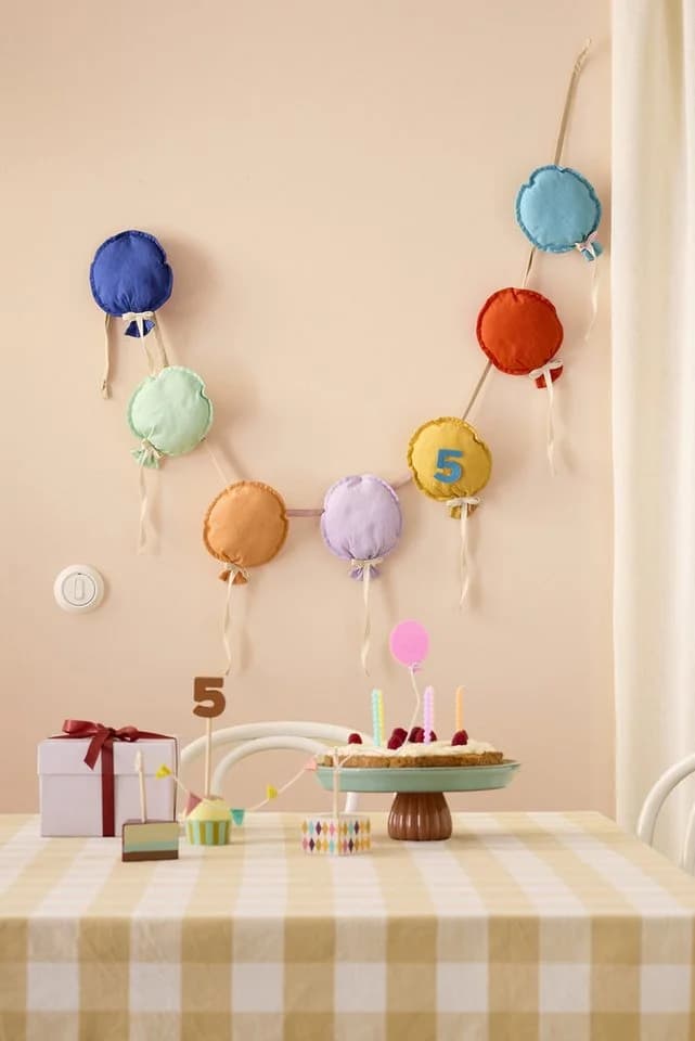 Kids Concept Wimpelkette Girlande Ballons 300x4x18cm - Bild 3