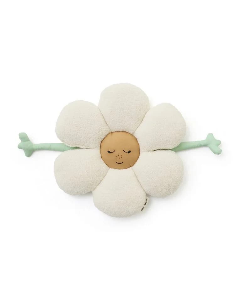 Kids Concept Wendbares Zierkissen Blume Sherpa