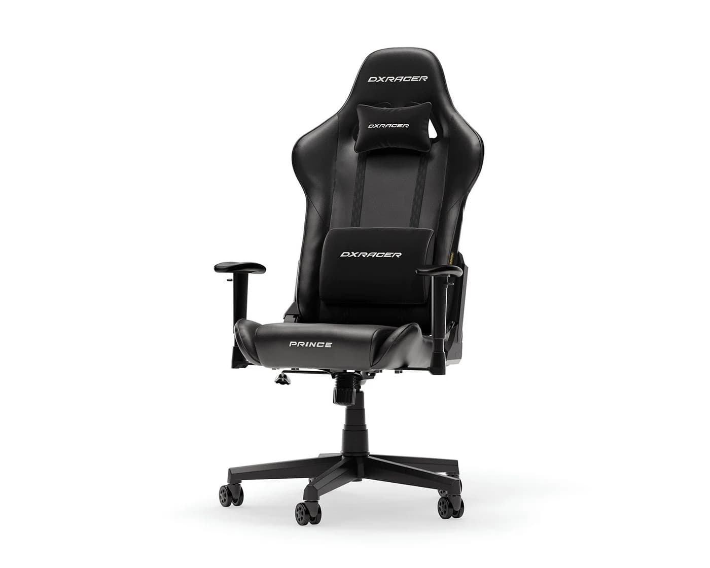 DXRacer Gaming-Stuhl PRINCE L F24 Schwarz Kunstleder