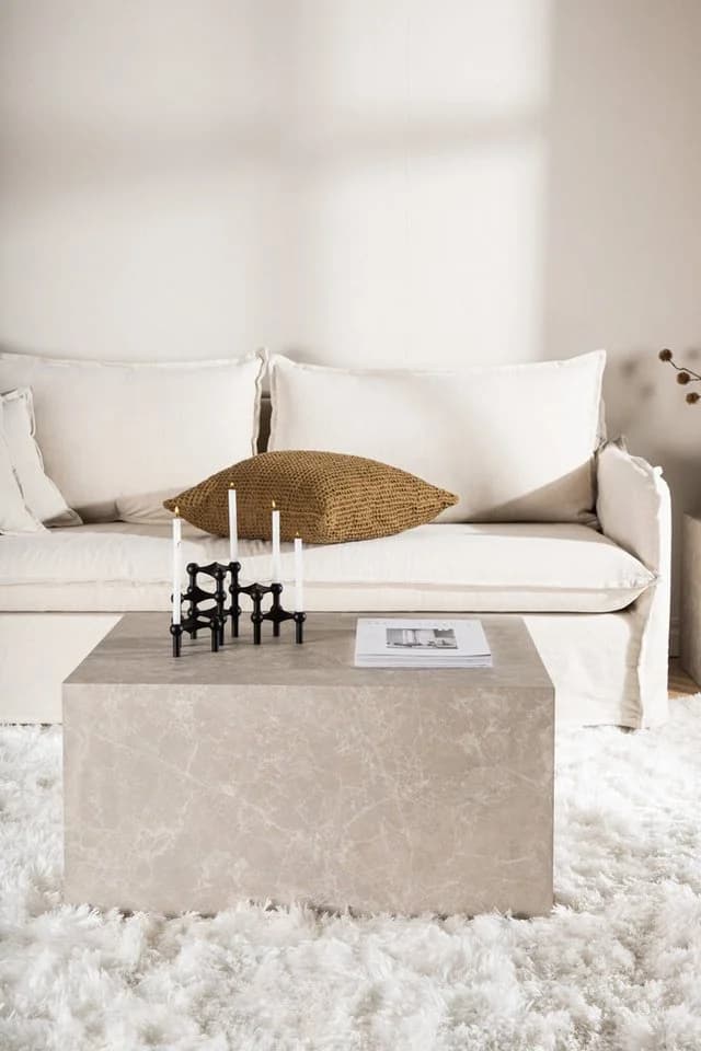 Venture Home Couchtisch York Beige MDF Modern - Bild 2