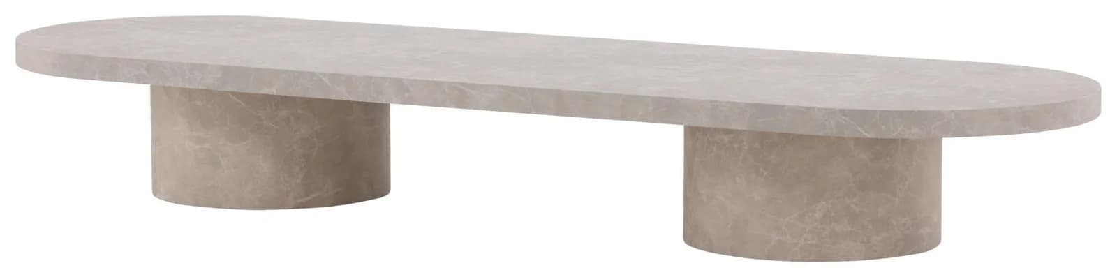 Livetastic Couchtisch Beige Pappelholz Furniert Modern