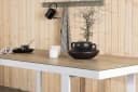 Venture Home Gartentisch Merlo Aluminium weiß rechteckig Bild 5