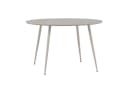Venture Home Esstisch Plaza rund beige MDF Stahlbeine Bild 1