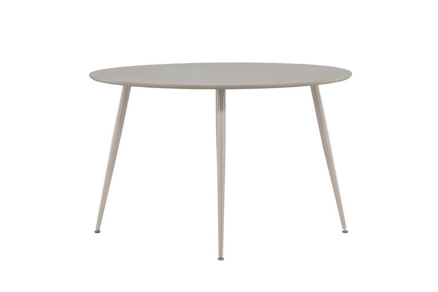 Venture Home Esstisch Plaza rund beige MDF Stahlbeine - Bild 3
