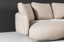 Venture Home Sofa 4-Sitzer Beige Modernes Design Bild 4