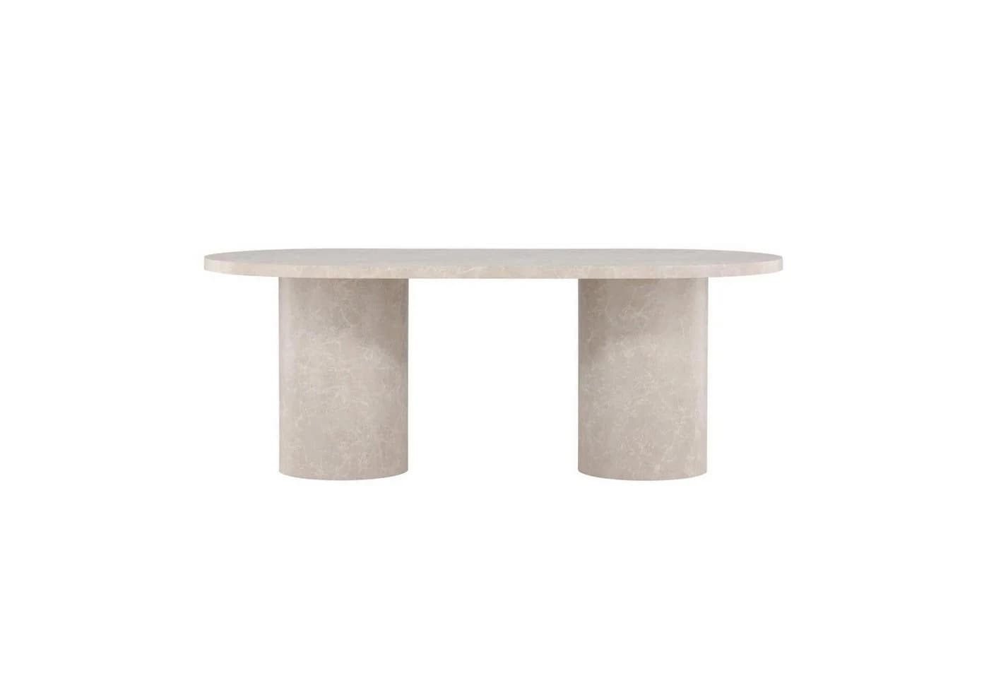 Venture Home Esstisch Narvik Beige Marmoroptik - Bild 2