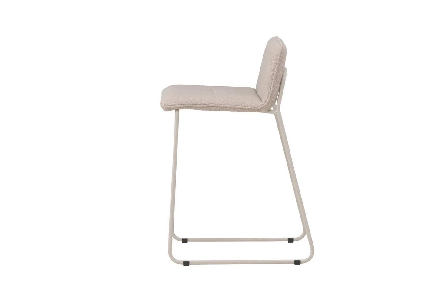 Venture Home Barhocker Bisbee 2er-Set Beige Bouclé Stahlbeine - Bild 5