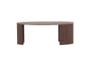 Venture Home Couchtisch Bristol Oval Braun/Grau Steinoptik Bild 2