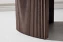 Venture Home Couchtisch Bristol Oval Braun/Grau Steinoptik Bild 5