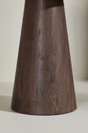 VENTURE HOME Beistelltisch Lanzo Mokka Rund Holz Bild 3