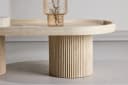Venture Home Couchtisch Krille Beige/Braun Travertin-Optik Bild 4
