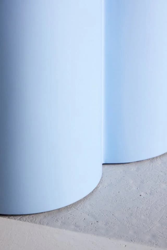 Venture Home Couchtisch Olivia Rund Blau MDF - Bild 5