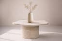 Venture Home Couchtisch Ilse Beige Marmoriert Bild 1