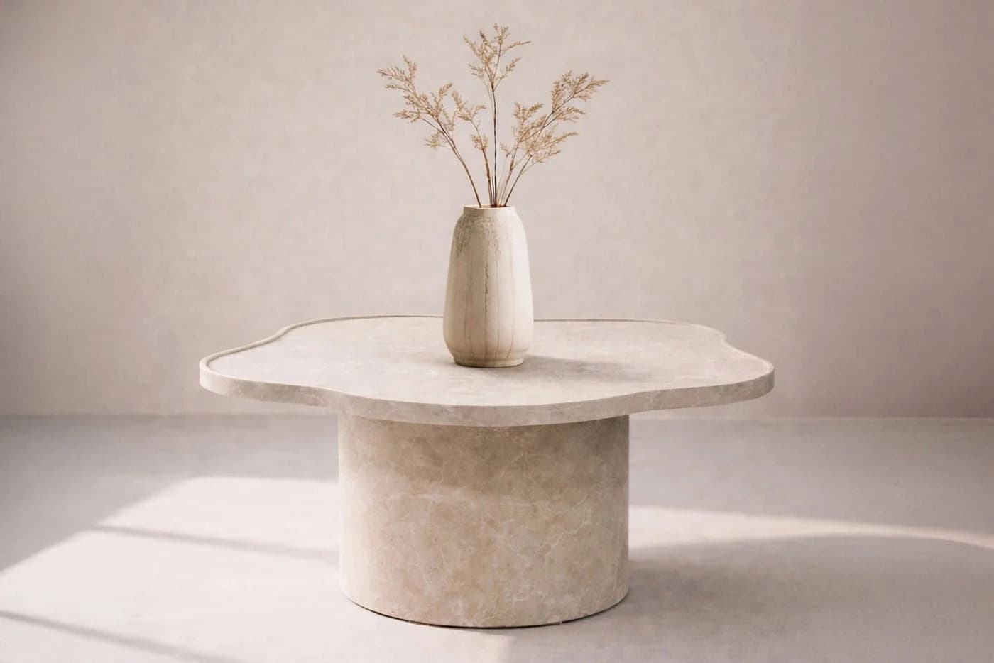 Venture Home Couchtisch Ilse Beige Marmoriert